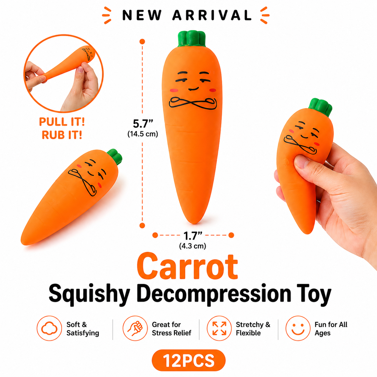 Carrot Squishy