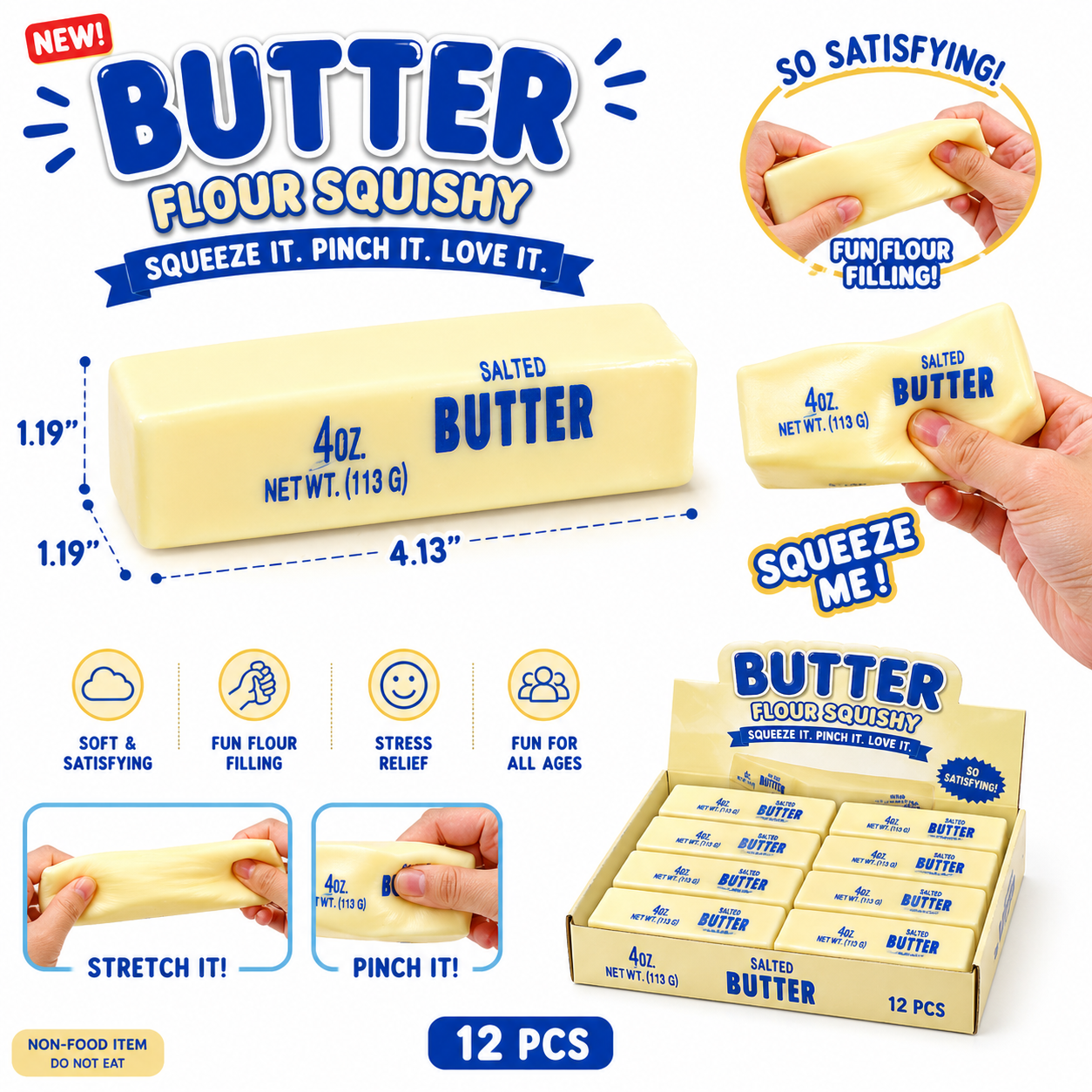 Butter Flour Squishy