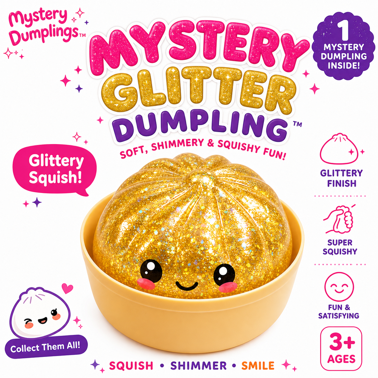 Mystery Glitter Dumpling