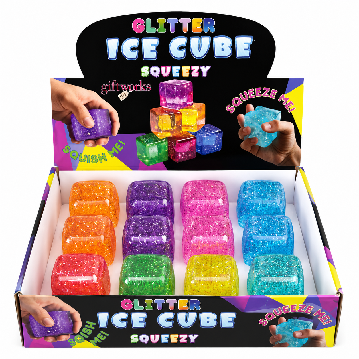 Glitter Cube Sugar Squeeze