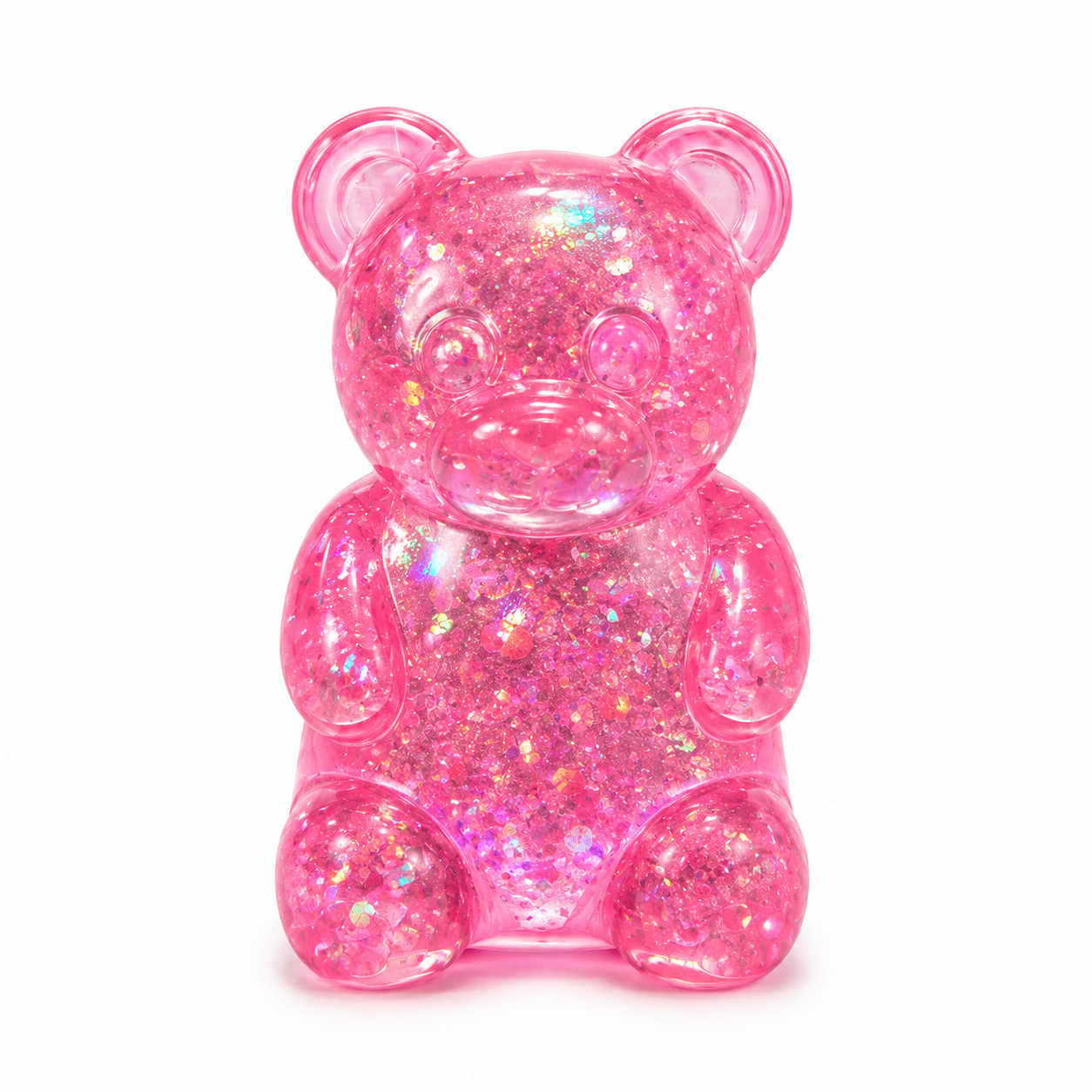 Glitter Gummy Bear Squish