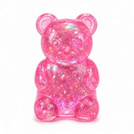 Glitter Gummy Bear Squish