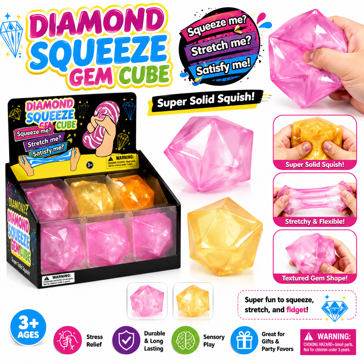 Diamond Squishy Cube