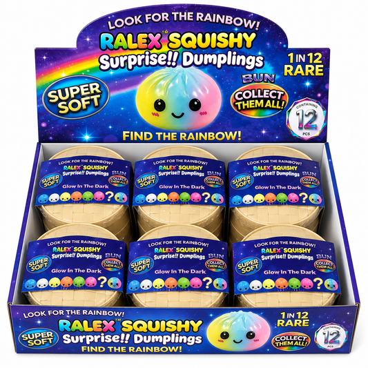 Glow in the Dark Mystery Dumpling Squishy