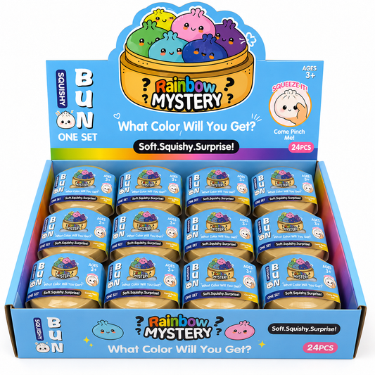Mini Glitter Mystery Dumpling Gel Squish